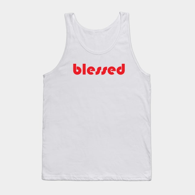 Blessed Tank Top by ProjectX23Red